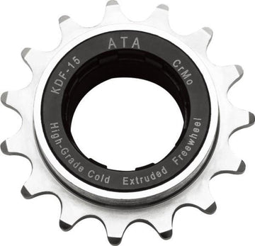 ATA Freewheel - 1/2 x 1/8" Black/Nickel -
