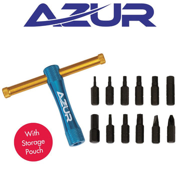AZUR T-Tool Alloy 12 Bit Wrench Set