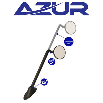 Azur Heron - Helmet Mirror
