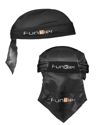 BANADANA - FUNKIER ADRIA, 100% Polyester, BLACK, LARGE
