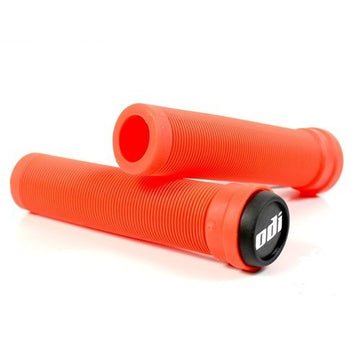 ODI Longneck SL Flangless 143mm Grip - Fire Red