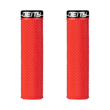 Deity SupraCush Grip - Red Red