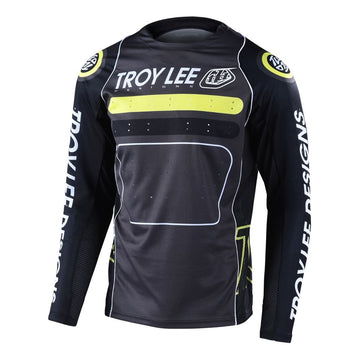 TLD Sprint Jersey - Drop Black/Green -