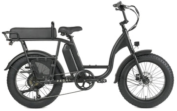 Pedal Brewer Electric Cruiser Bike 560Wh - Black