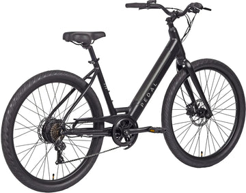 Pedal Breeze ST Electric Cruiser Bike - Satin Flare Black -