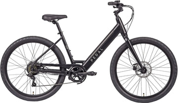 Pedal Breeze ST Electric Cruiser Bike - Satin Flare Black -