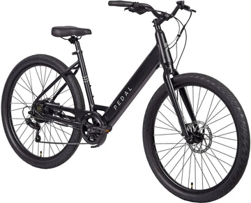 Pedal Breeze ST Electric Cruiser Bike - Satin Flare Black -