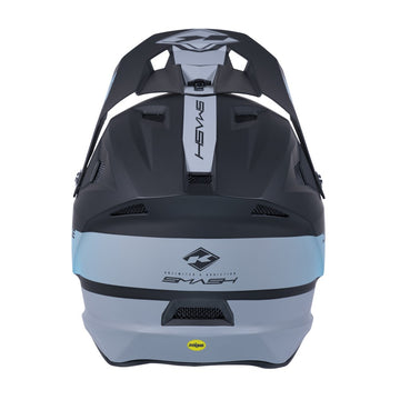 Kenny Racing Decade Full Face Mips Helmet - Smash Black Turquoise -