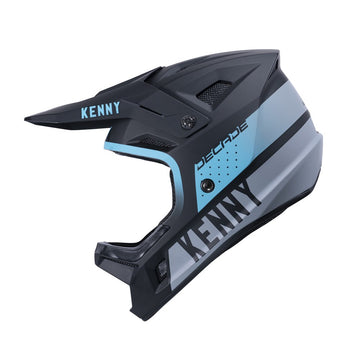 Kenny Racing Decade Full Face Mips Helmet - Smash Black Turquoise -