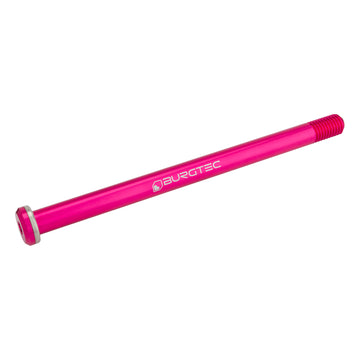 Burgtec Rear Axle 12 x 174mm M12x1.75 - Toxic Barbie Pink