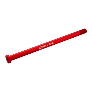 Burgtec Trek Rear Axle - 12mm x 198.5mm - M12 x 1.75 - Race Red