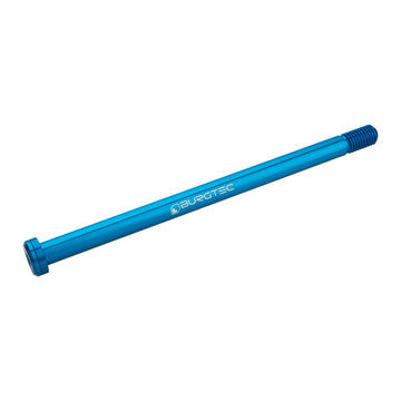Burgtec Trek Rear Axle - 12mm x 198.5mm - M12 x 1.75 - Deep Blue