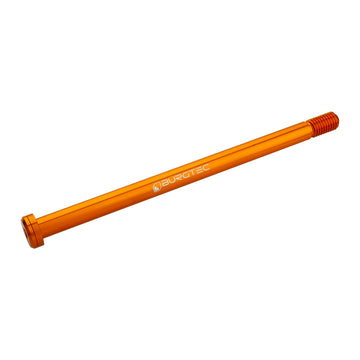 Burgtec Trek Rear Axle - 12mm x 198.5mm - M12 x 1.75 - Iron Bro Orange