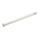Burgtec Trek Rear Axle - 12mm x 198.5mm - M12 x 1.75 - Rhodium Silver
