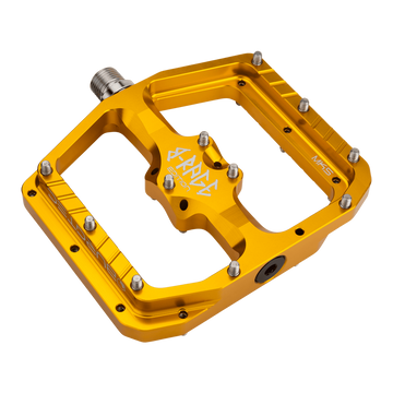 Burgtec Penthouse Flat MK5 B-Rage Edition Pedal - Bullion Gold