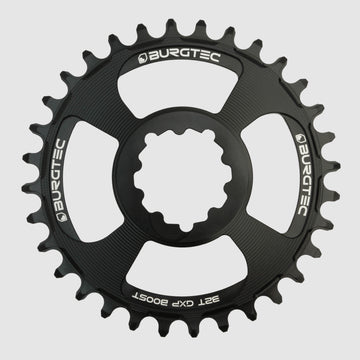 Burgtec Narrow Wide GXP 3mm Offset Direct Mount Chainring - Black -