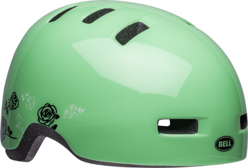 Bell Lil Ripper Checkers Kids Helmet - LT Green Giselle - Toddler