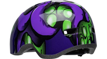 Bell Lil Ripper Checkers Kids Helmet - Tentacle Purple - Child