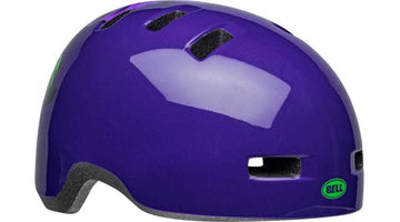 Bell Lil Ripper Checkers Kids Helmet - Tentacle Purple - Child