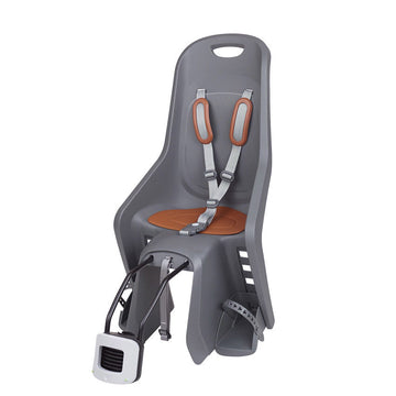 Bobike BUBBLY MAXI PLUS FF - CHARCOAL/BROWN - Frame Mounting