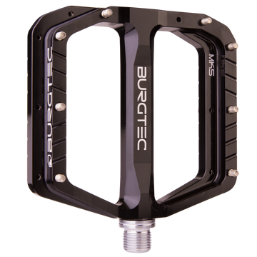 Burgtec Penthouse MK5 Steel Flat Pedals - Black