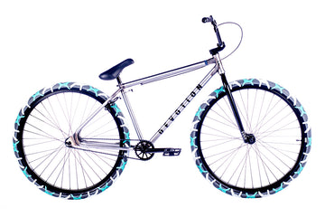 Cult Devotion 29" Complete Bike - Raw with Camo Tyres