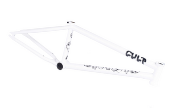 Cult BMX Corey Walsh Frame Full Raw - 21.8"