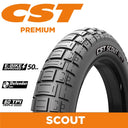 CST Scout Fat EBike Tyre - 20 x 4.0 -60TPI Triple - Defender Mix 1.5mm