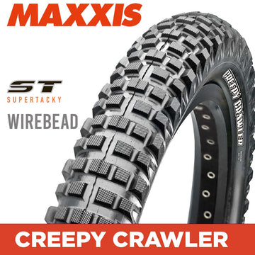 Maxxis Creepy Crawler F - 20 X 2.00 - Wire - 60 TPI - Super Tacky Compound - Black Default Title