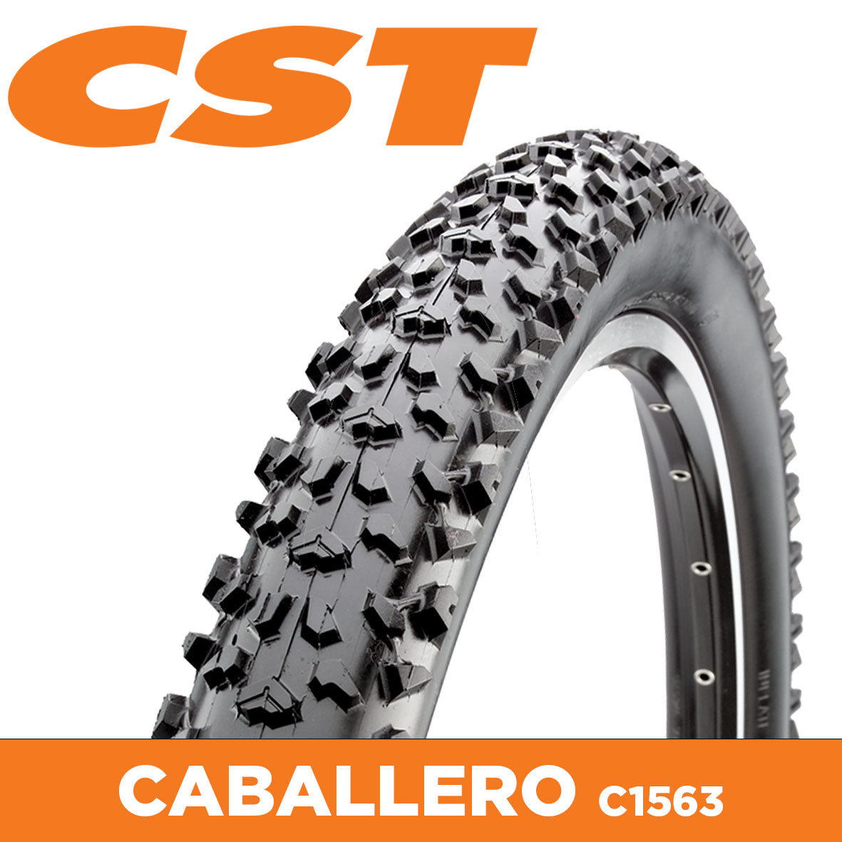 CST Caballero Tyre 29 x 2.25 27 TPI Black Jonny Sprockets Bike Shop