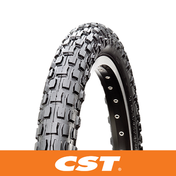 CST Large Square Knobby Tyre - 16 x 2.125