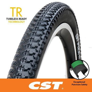 CST Pika Gravel - 700 x 38 - Folding EPS 60 TPI - Dual Compound - Tubeless Ready