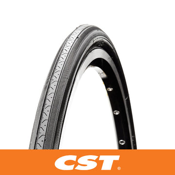 CST TYRE 27 x 1 1/4 Black Wirebead 90 psi