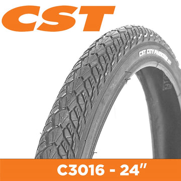 CST Tyre - 24 x 1.75 - City Traveller Wire