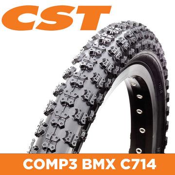 CST 20 x 1 3/8 Tyre Comp3 Black