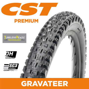 CST Tyre Gravateer - 29 x 2.5 Folding DH Casing 3C TR