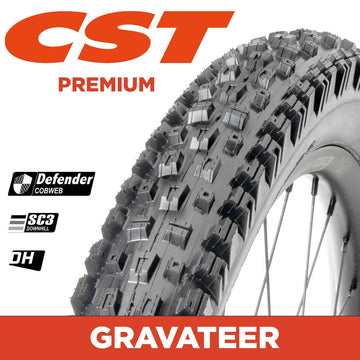 CST Tyre Gravateer - 29x2.50 - DH Casing - 3C Triple Compound - 60 TPI - Wirebead Default Title