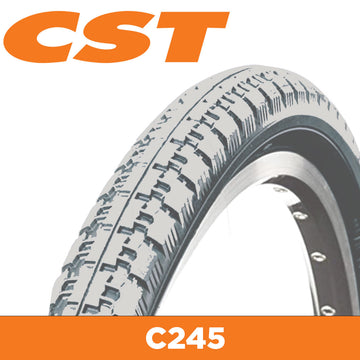 CST Wheelchair Tyre - 24 x 1 3/8 - Grey