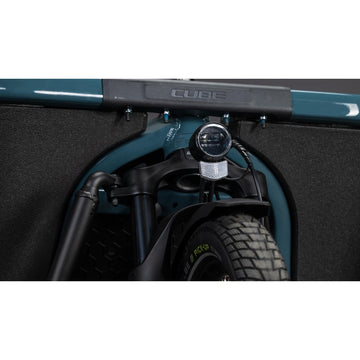 26 Cube Cargo Hybrid 800 Electric Cargo Bike Storm'n'Reflex