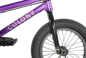 Colony Horizon 14" Freestyle Bike - Clear Purple