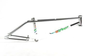Colony Oz-One Frame 19.5 - White over Chrome -