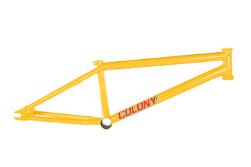 Colony Enishi BMX 19.5" Frame - Yellow