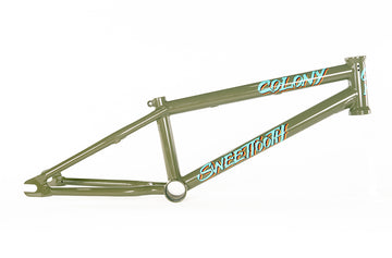 24 Colony Sweet Tooth BMX 16" Frame - Army Green
