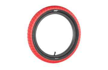 Family BMX Tyre F603 Tyre 16" x 2.2" - Red Black