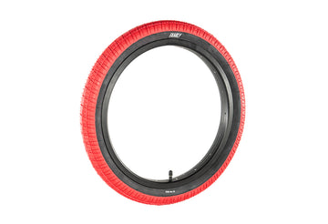 Family BMX Tyre F603 Tyre 18" x 2.2" - Red Black