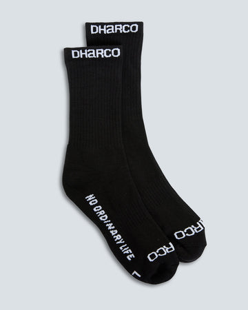 DHaRCO Crew Socks - Black -