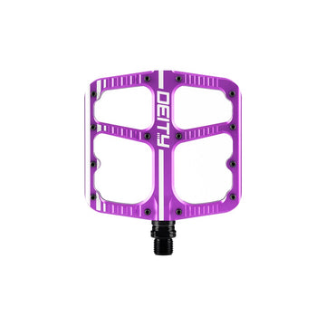 Deity Flat Trak Flat Pedal - Purple Black