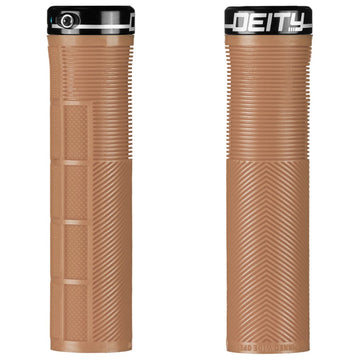 Deity KnuckleDuster Lock On Grip - Gum