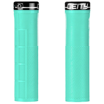 Deity KnuckleDuster Lock On Grip - Mint