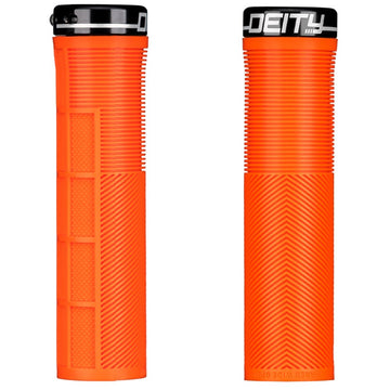 Deity KnuckleDuster Lock On Grip - Orange